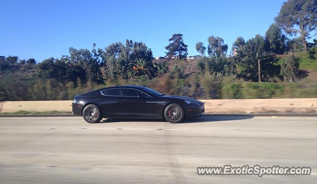 Aston Martin Rapide spotted in San Diego, California