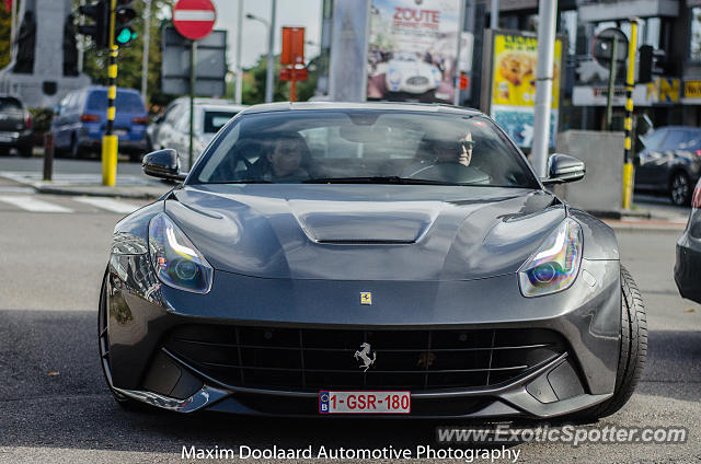 Ferrari F12 spotted in Knokke-Heist, Belgium