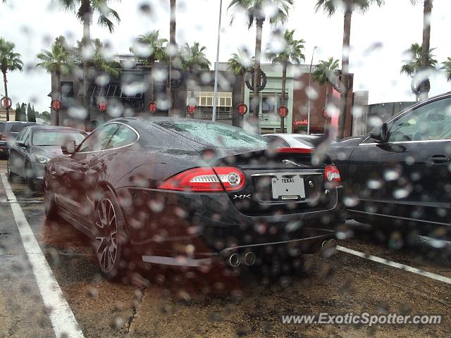 Jaguar XKR spotted in Houston, Texas