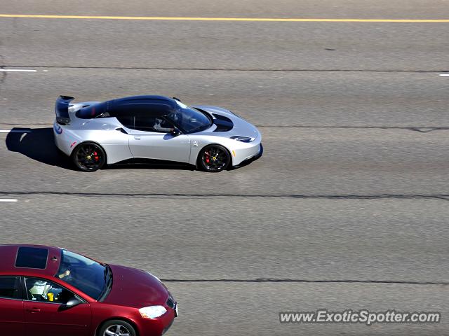 Lotus Evora spotted in DTC, Colorado