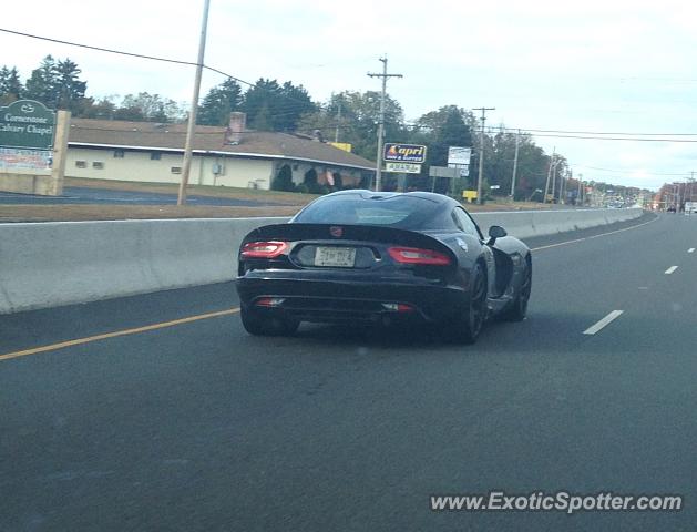 Dodge Viper spotted in Howell, New Jersey