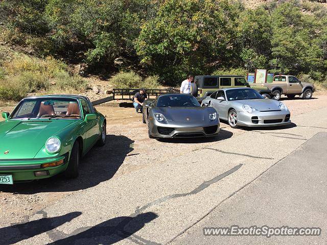 Porsche 918 Spyder spotted in Jemez Springs, New Mexico