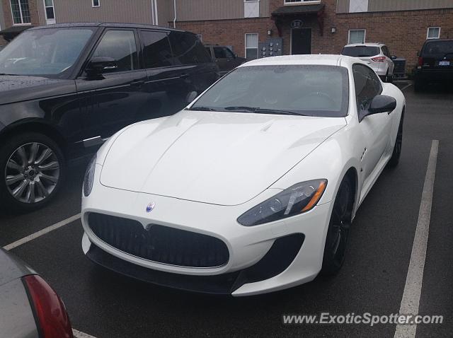 Maserati GranTurismo spotted in East Lansing, Michigan