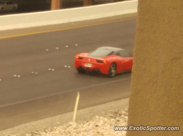 Ferrari 458 Italia spotted in Las vegas, Nevada