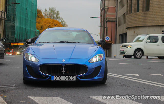 Maserati GranTurismo spotted in Warsaw, Poland