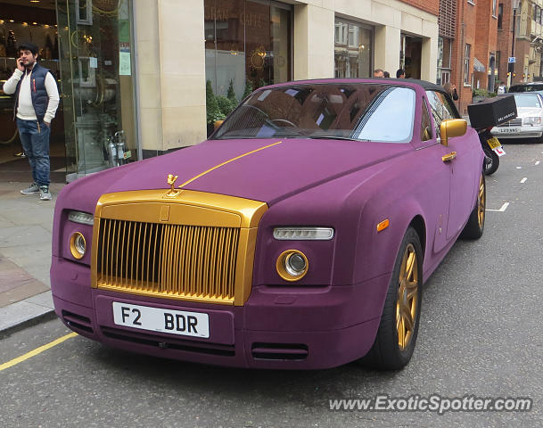 Rolls-Royce Phantom spotted in London, United Kingdom