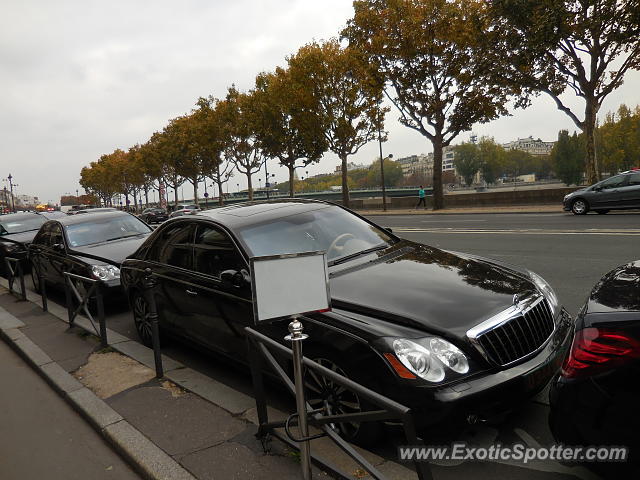 Mercedes Maybach spotted in Paris, France