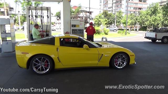 Chevrolet Corvette Z06 spotted in Santiago, Chile