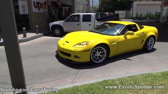 Chevrolet Corvette Z06 spotted in Santiago, Chile