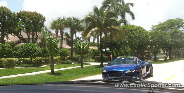 Audi R8 spotted in Highland Beach, Florida