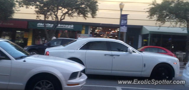 Rolls-Royce Ghost spotted in Delray Beach, Florida