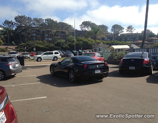 Ferrari California spotted in Del Mar, California