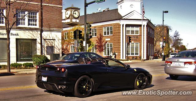 Ferrari F430 spotted in Winnetka, Illinois