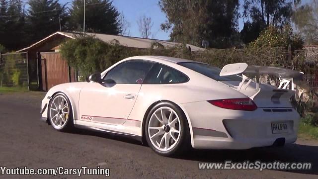 Porsche 911 GT3 spotted in Santiago, Chile