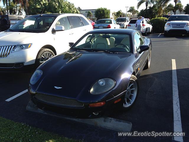 Aston Martin DB7 spotted in Stuart, Florida