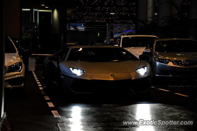 Lamborghini Aventador spotted in Sydney, Australia