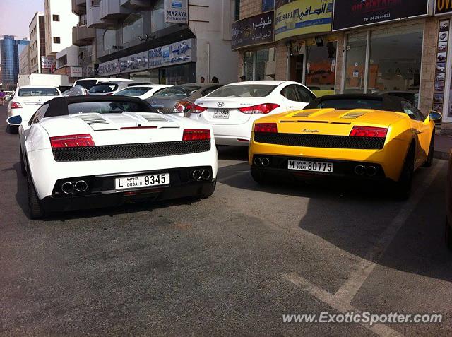 Lamborghini Gallardo spotted in Dubai, United Arab Emirates