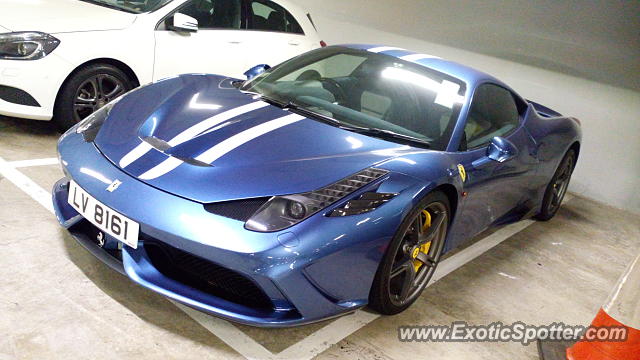 Ferrari 458 Italia spotted in Hong Kong, China