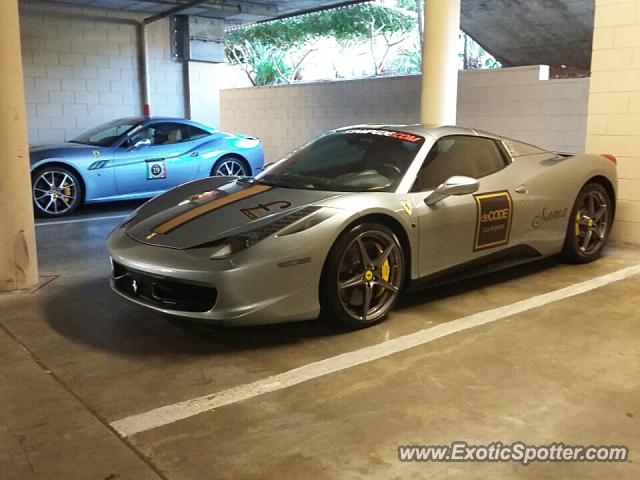 Ferrari 458 Italia spotted in Monterey, California