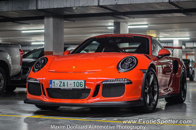 Porsche 911 GT3 spotted in Knokke-Heist, Belgium