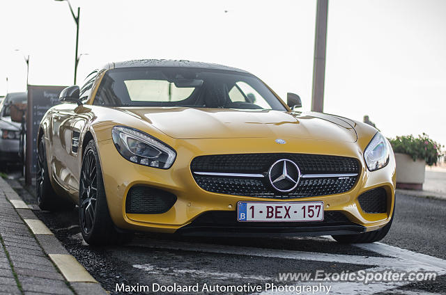 Mercedes SLS AMG spotted in Knokke-Heist, Belgium