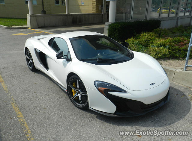 Mclaren 650S spotted in Toronto, Canada