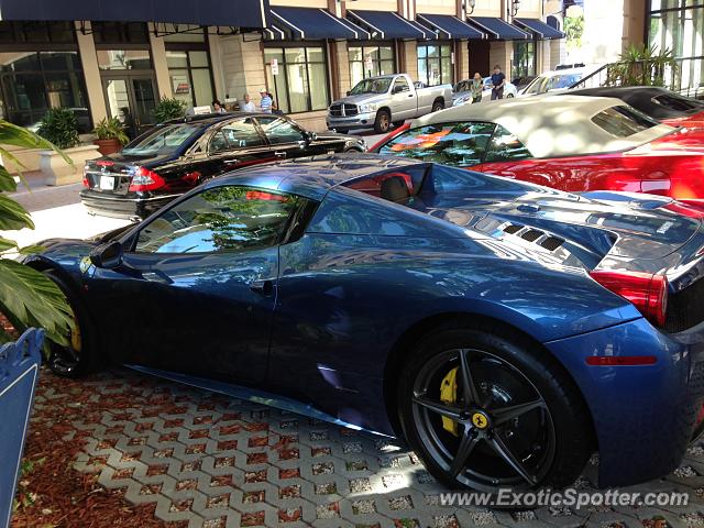 Ferrari 458 Italia spotted in West Palm Beach, Florida