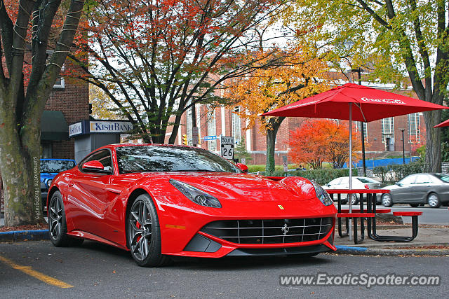 Ferrari F12 spotted in State College, Pennsylvania