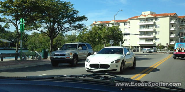 Maserati GranTurismo spotted in Miami Beach, Florida