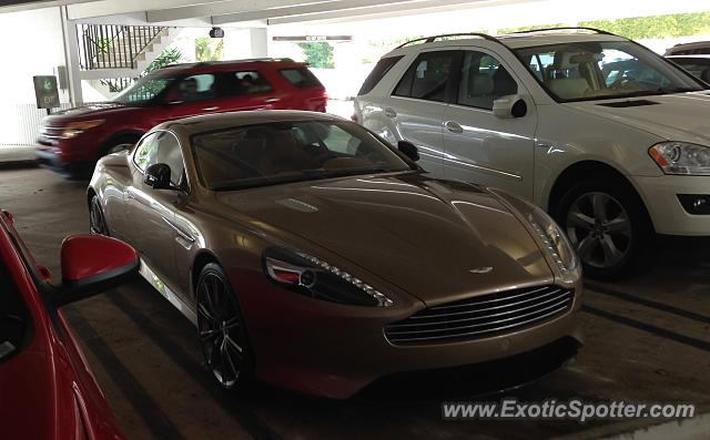 Aston Martin DB9 spotted in Bal Harbour, Florida