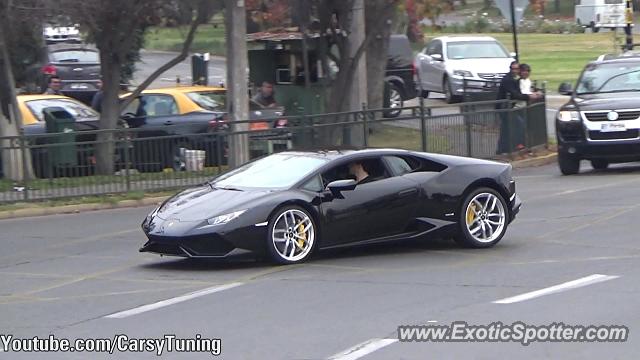 Lamborghini Huracan spotted in Santiago, Chile