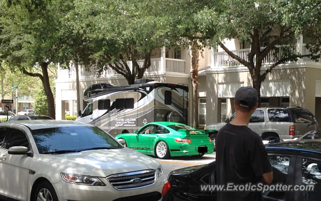 Porsche 911 GT3 spotted in Celebration, Florida