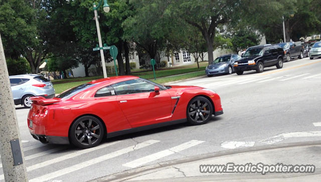 Nissan GT-R spotted in Celebration, Florida