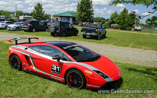 Lamborghini Gallardo spotted in Watkins Glen, New York