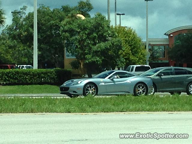 Ferrari California spotted in Stuart, Florida