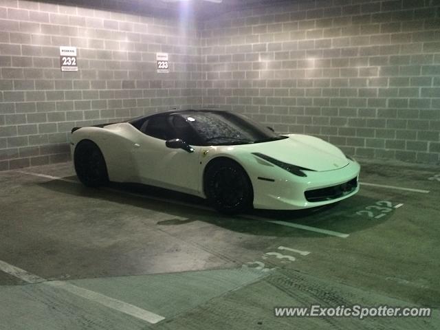 Ferrari 458 Italia spotted in Atlanta, Georgia