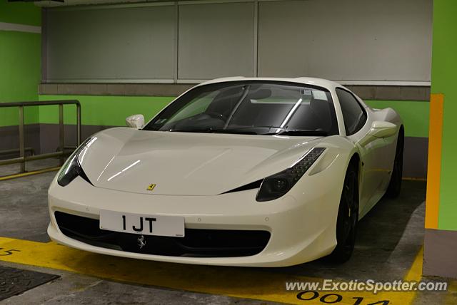 Ferrari 458 Italia spotted in Hong Kong, China