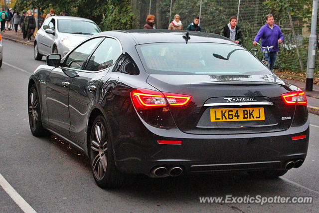 Maserati Ghibli spotted in Cambridge, United Kingdom