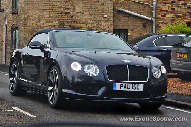 Bentley Continental spotted in Cambridge, United Kingdom