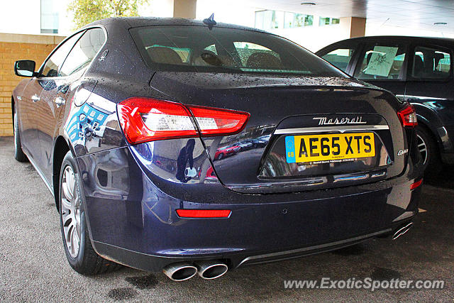 Maserati Ghibli spotted in Cambridge, United Kingdom