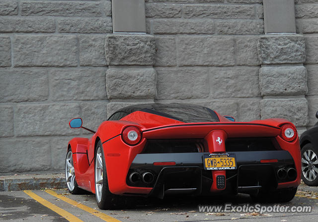 Ferrari LaFerrari spotted in Pittsford, New York