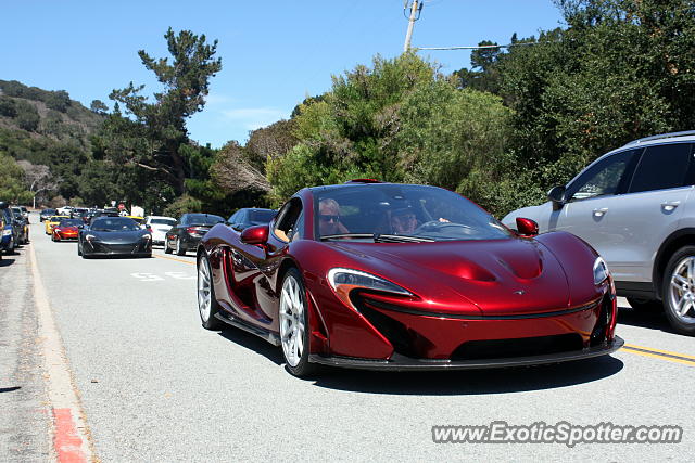 Mclaren P1 spotted in Carmel Valley, California