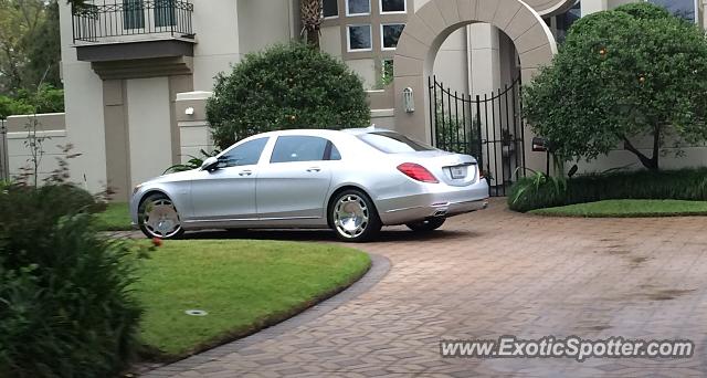 Mercedes Maybach spotted in Houston, Texas