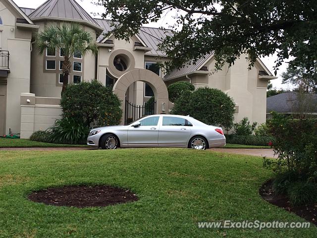 Mercedes Maybach spotted in Houston, Texas