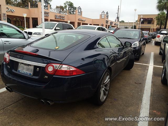 Jaguar XKR spotted in Houston, Texas
