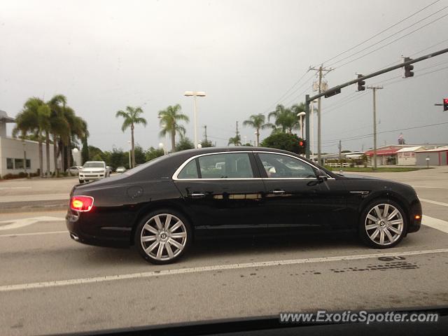 Bentley Flying Spur spotted in Stuart, Florida