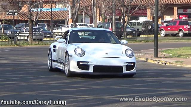 Porsche 911 GT2 spotted in Santiago, Chile