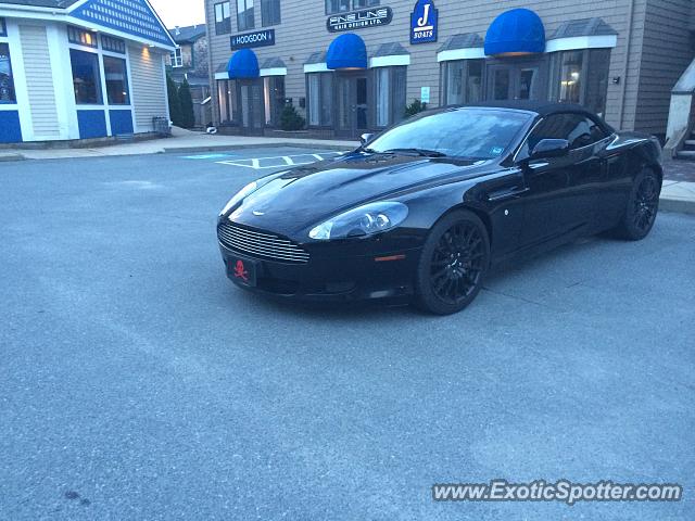 Aston Martin DB9 spotted in Newport, Rhode Island