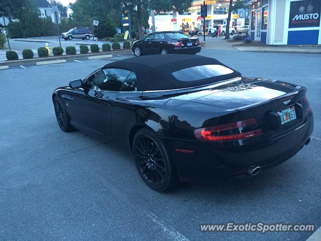 Aston Martin DB9 spotted in Newport, Rhode Island