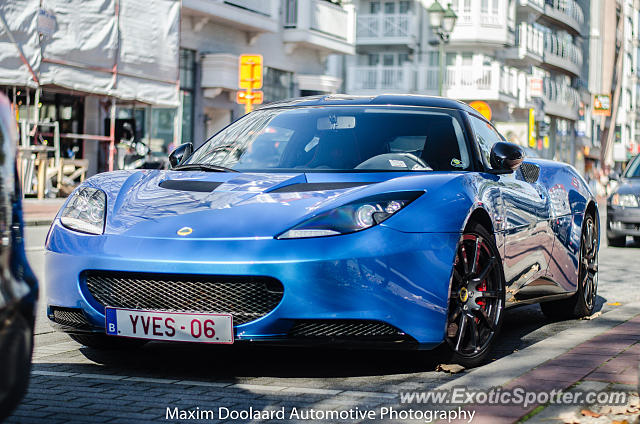 Lotus Evora spotted in Knokke-Heist, Belgium